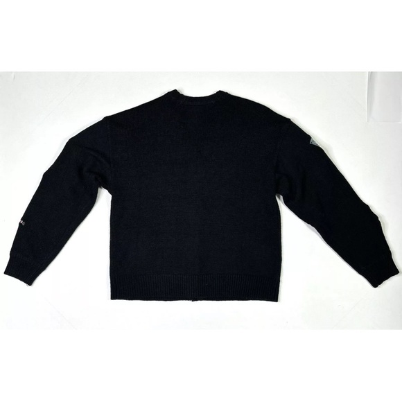 Kuromi Sanrio Embroidered Cardigan Women’s Small Sweater Fortune Teller Black - Picture 2 of 13